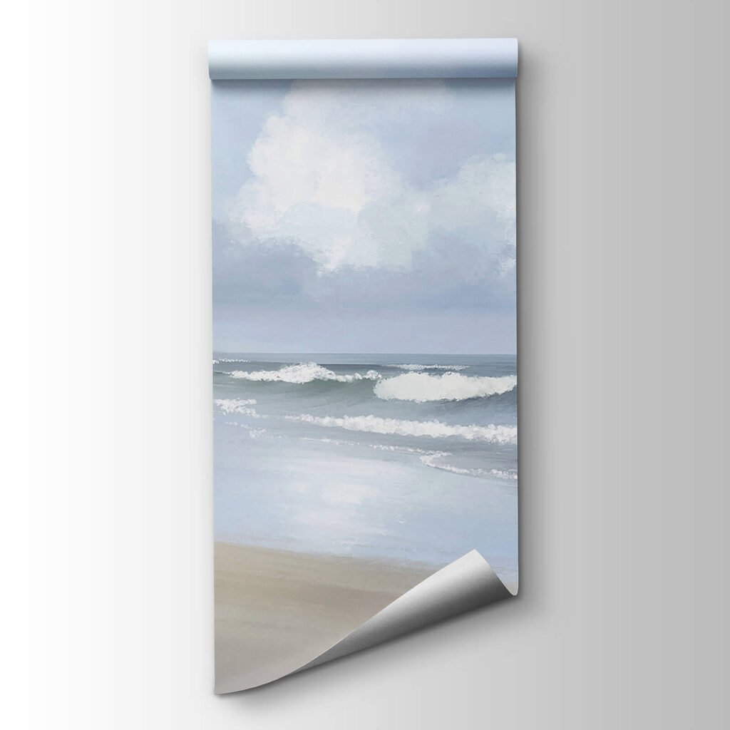 Branding onder blauwe wolken — productweergave