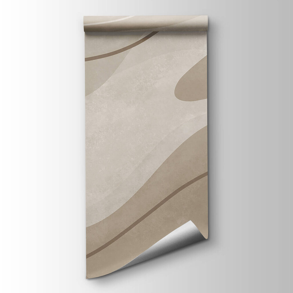 Beige en witte achtergrond met lijnen — productweergave