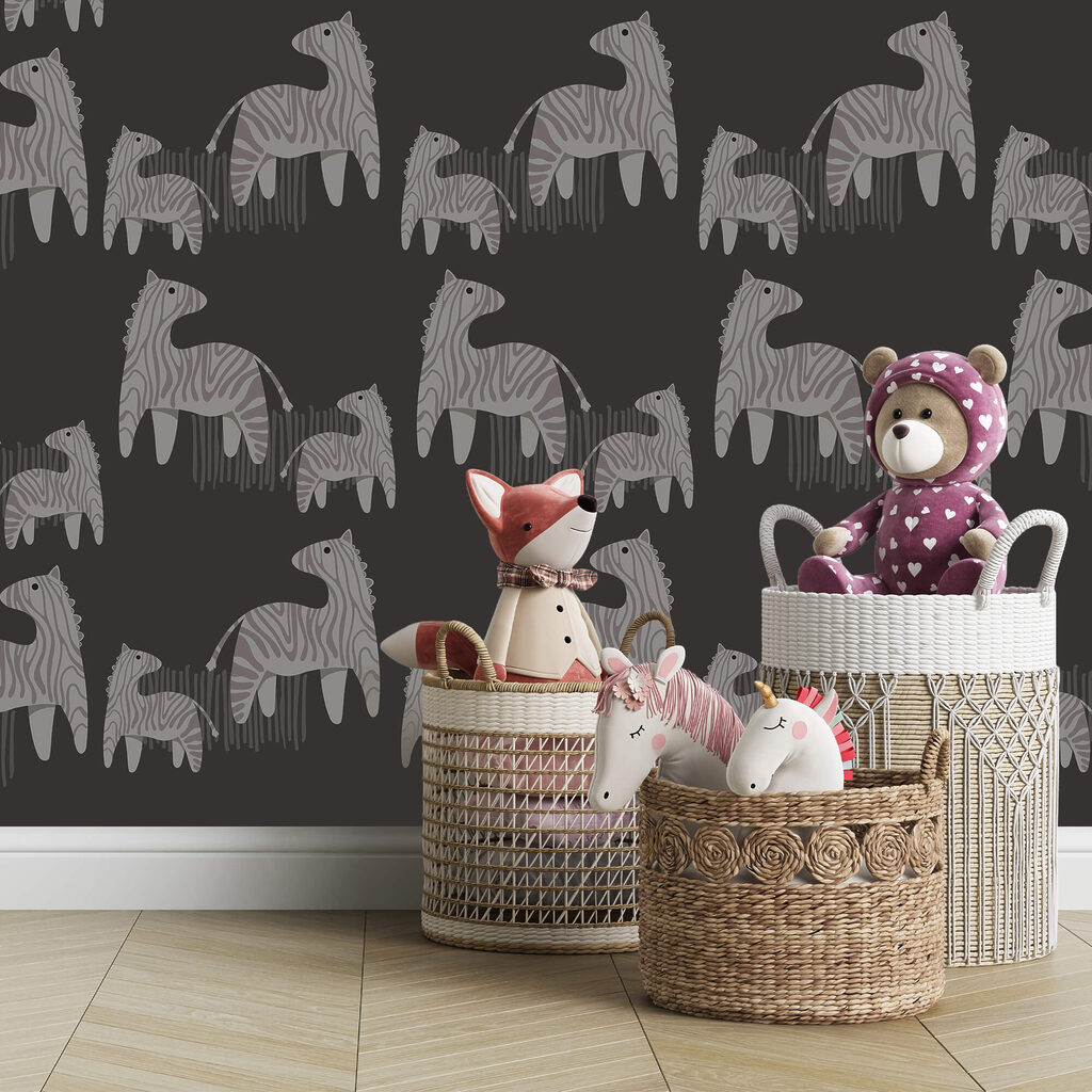 Lama's in fijne tekenlijnen — interieur 1