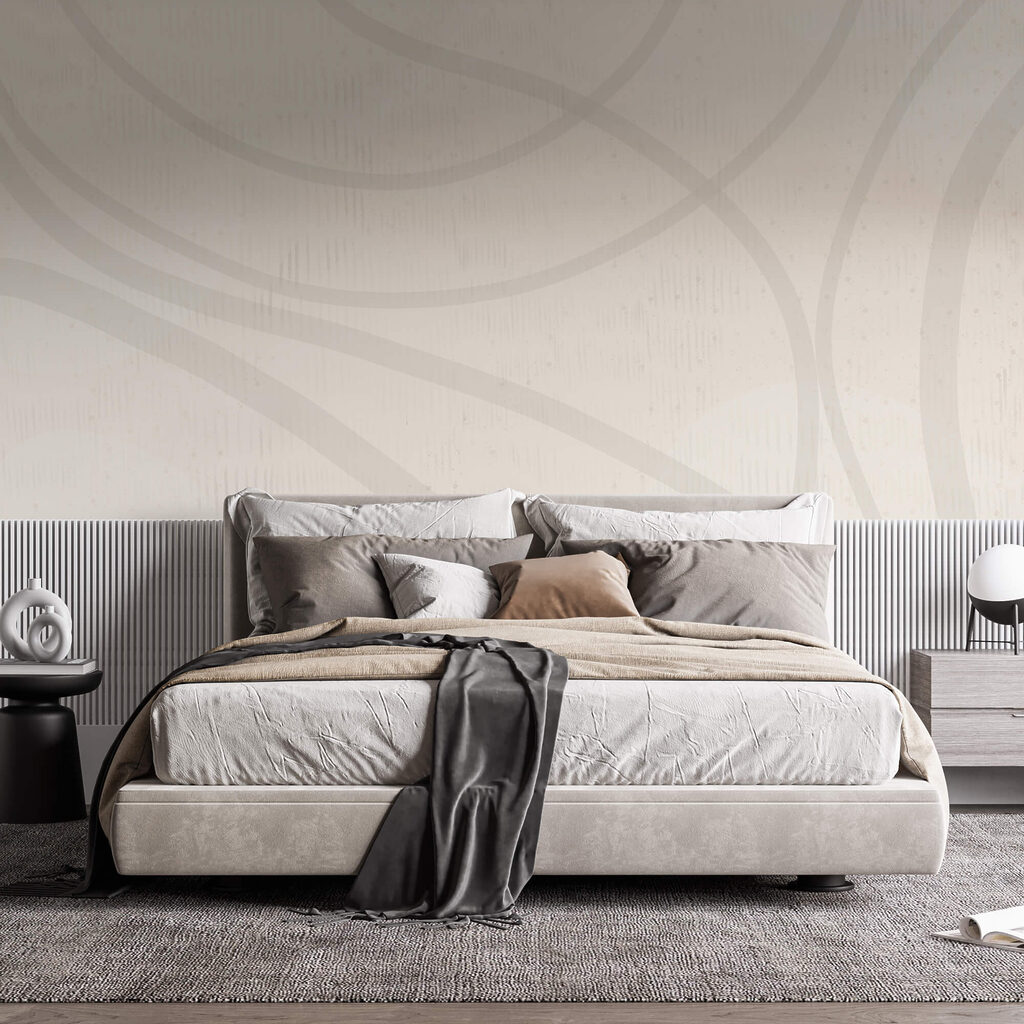 Bleke lijnen in bochten — interieur 2