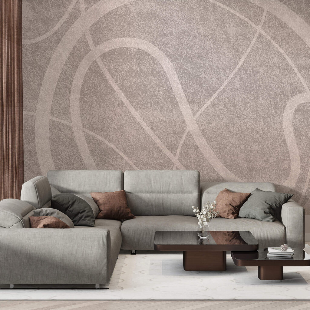 Grijs en wit patroon — interieur 2