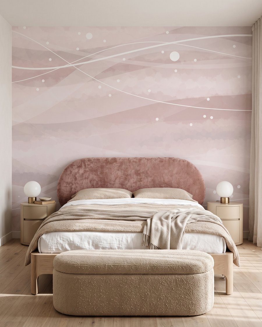 Lichtpuntjes over vloeiende sluiers — interieur 2
