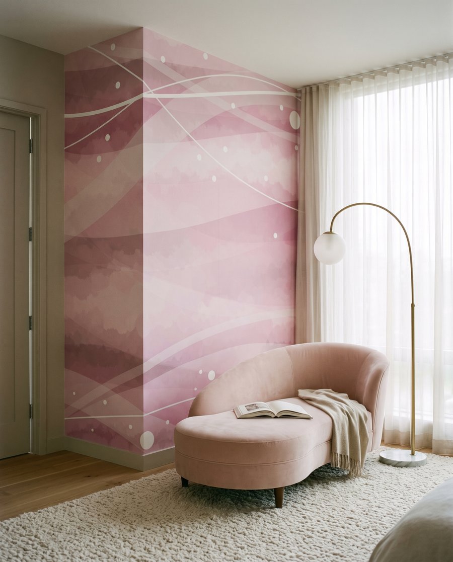 Lichtpuntjes over vloeiende sluiers — interieur 3