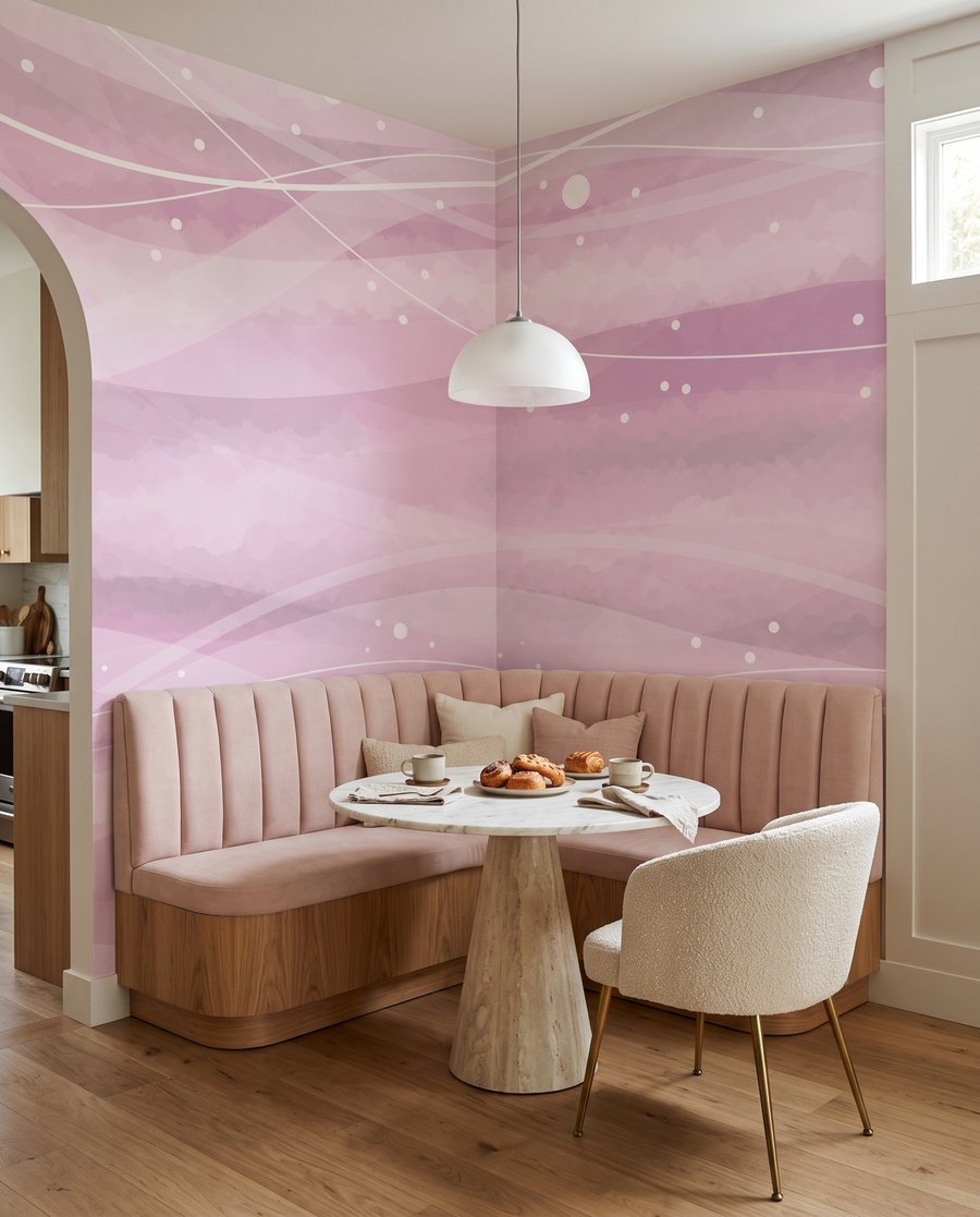 Lichtpuntjes over vloeiende sluiers — interieur 1