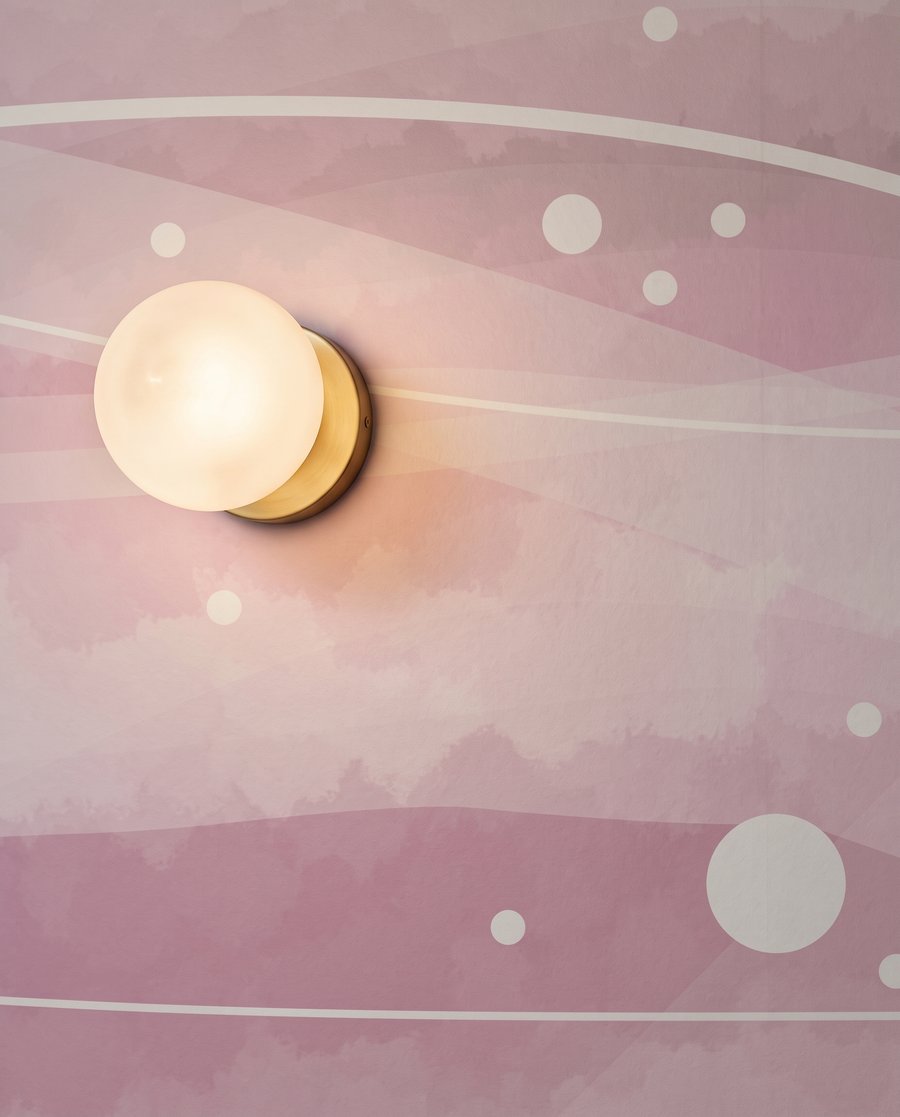 Lichtpuntjes over vloeiende sluiers — detail