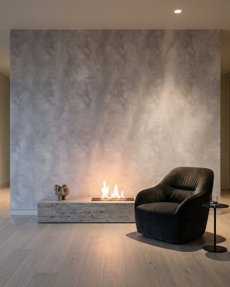 Zachte streken in patina — interieur 1