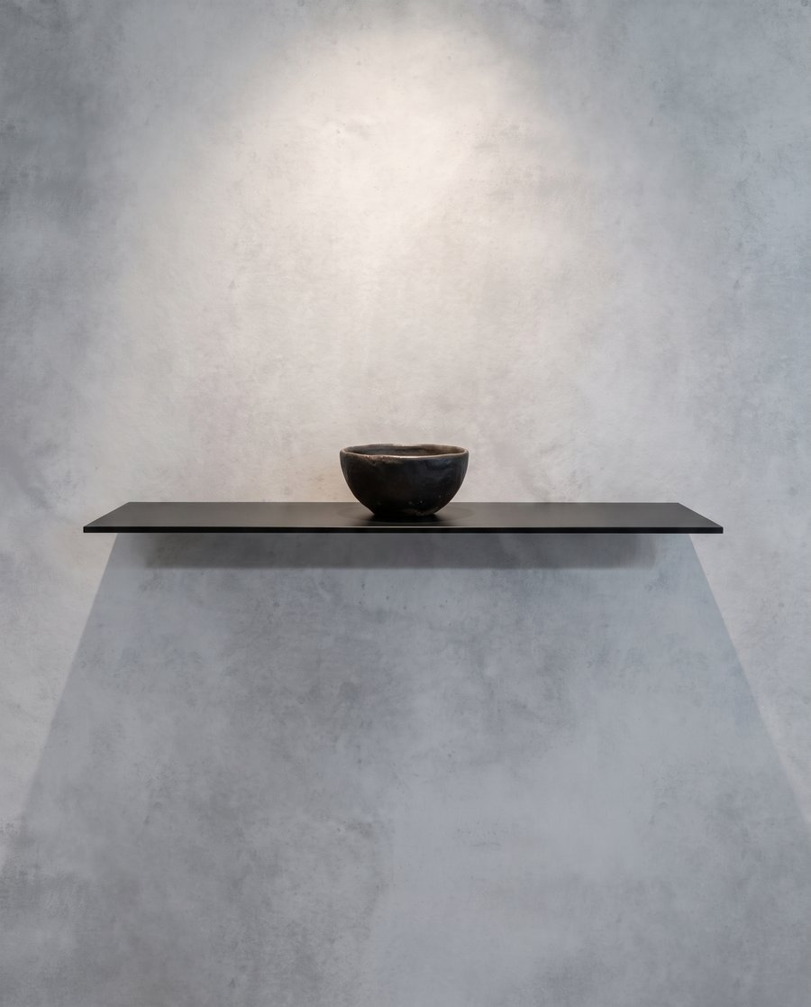Zachte streken in patina — detail