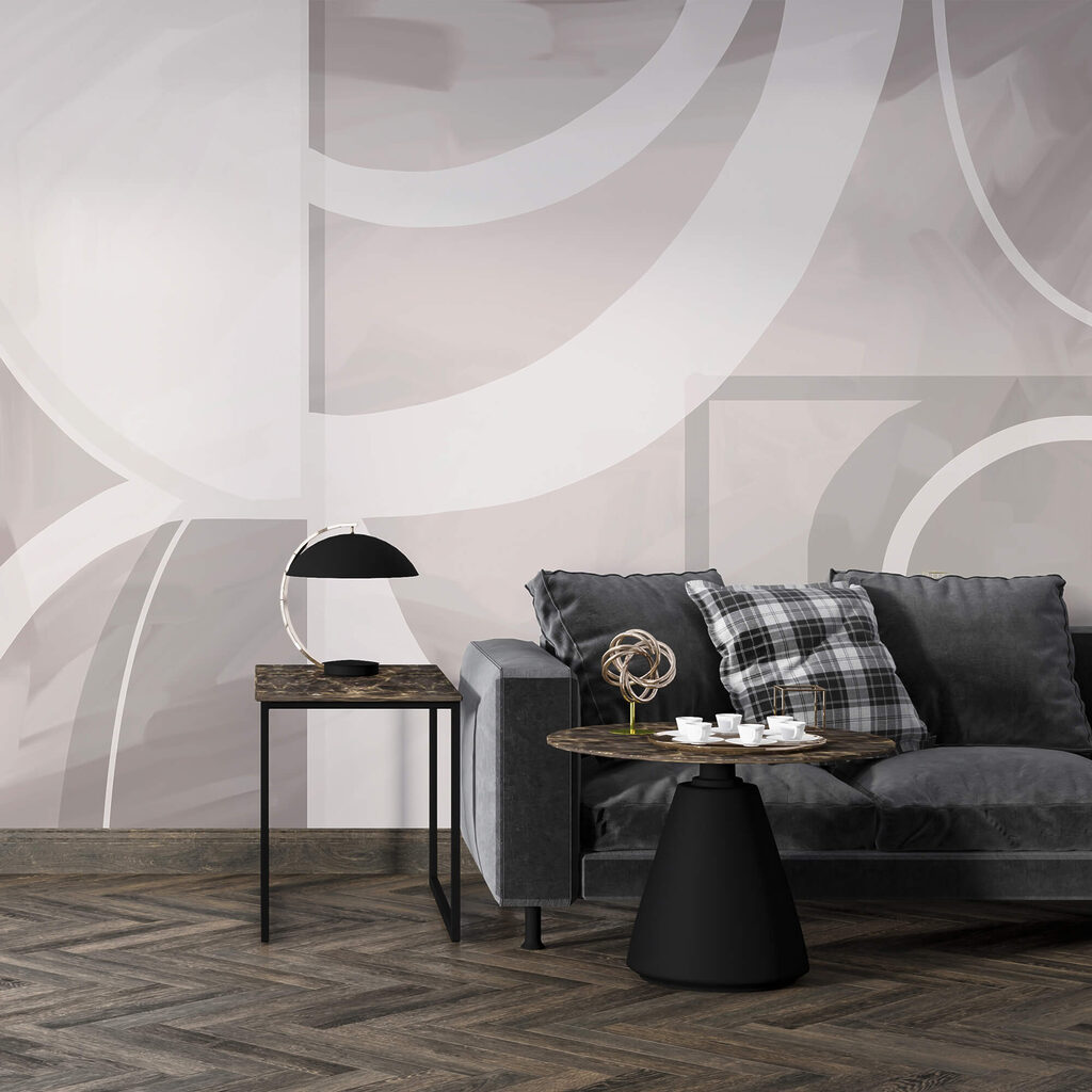 Witte en grijze achtergrond — interieur 2