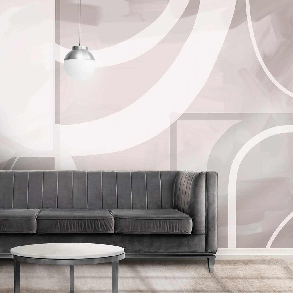 Witte en grijze achtergrond — interieur 1