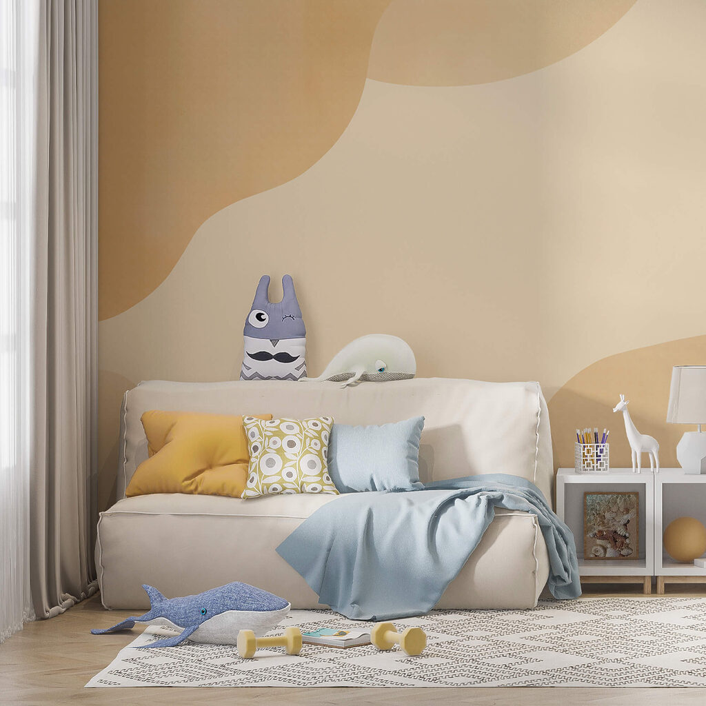 Witte en bruine achtergrond — interieur 2