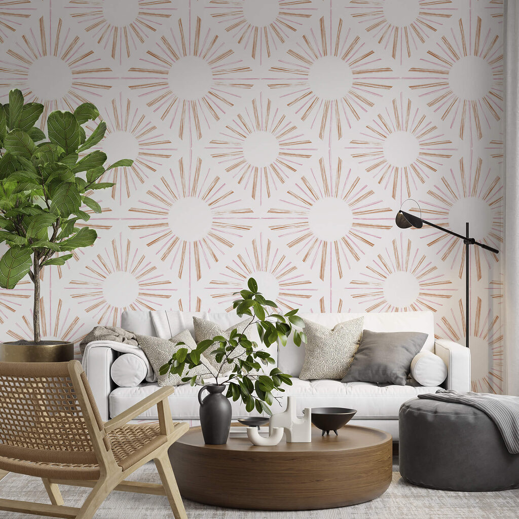 Zonnetjes in dunne lijnen — interieur 1