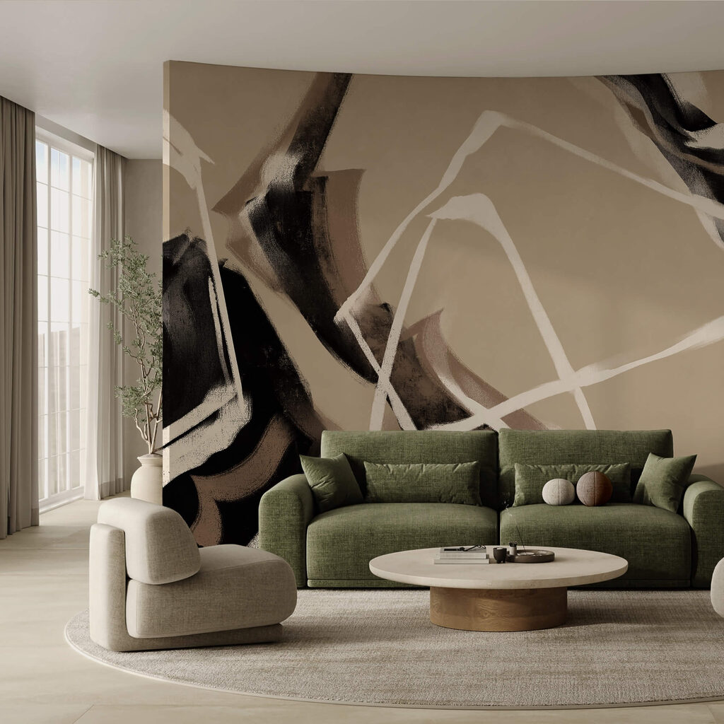Losse gebaren in zwart — interieur 2