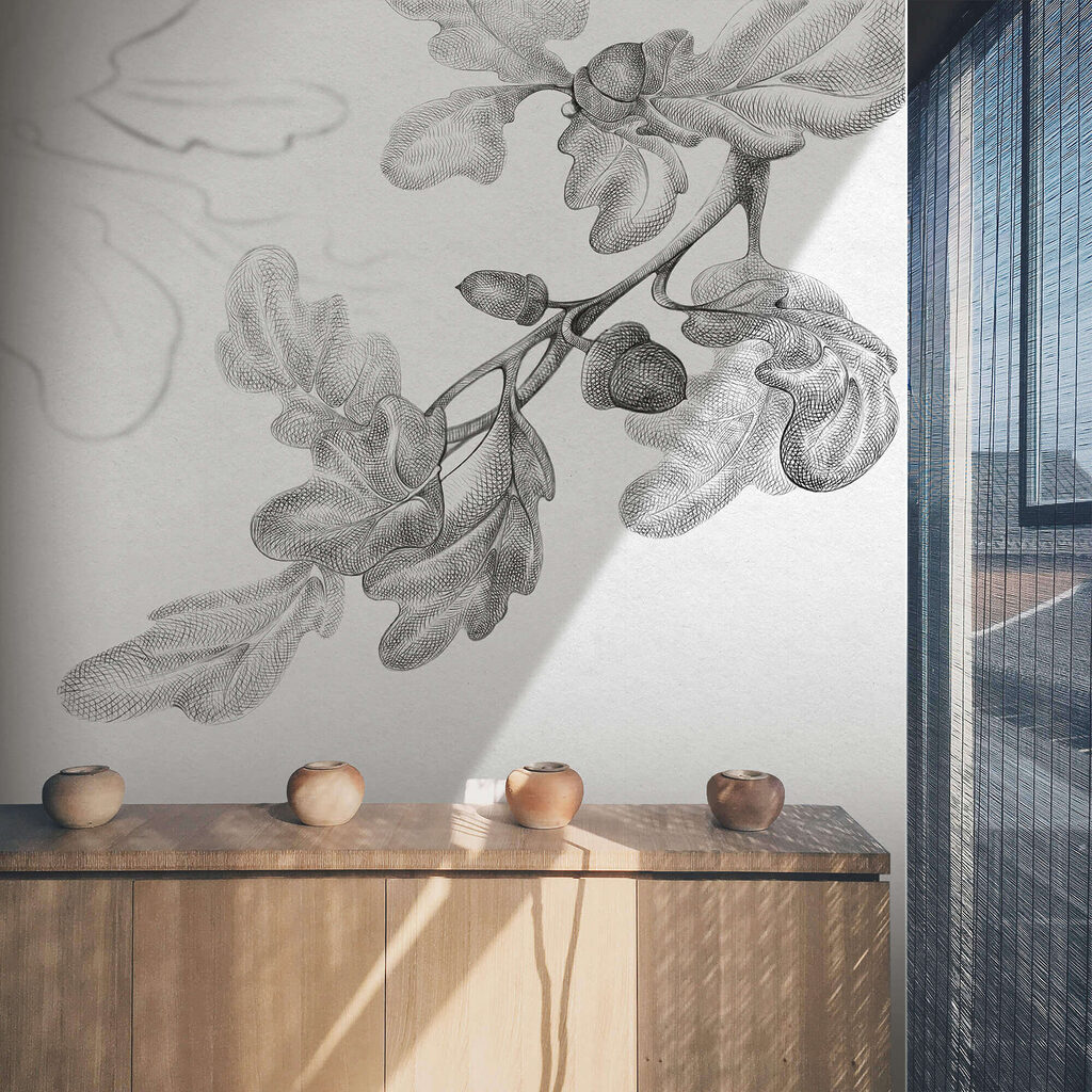 Orchidee in fijne grijstinten — interieur 2
