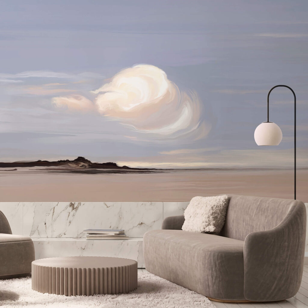Wolk als een verfkrul — interieur 2