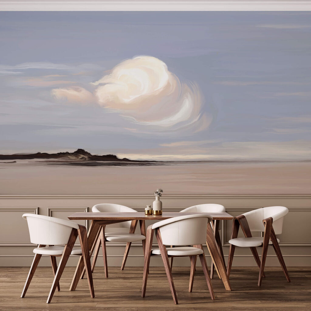 Wolk als een verfkrul — interieur 1