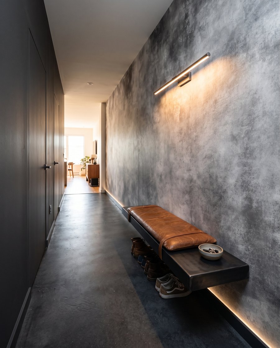 Grijze nevel zonder horizon — interieur 4