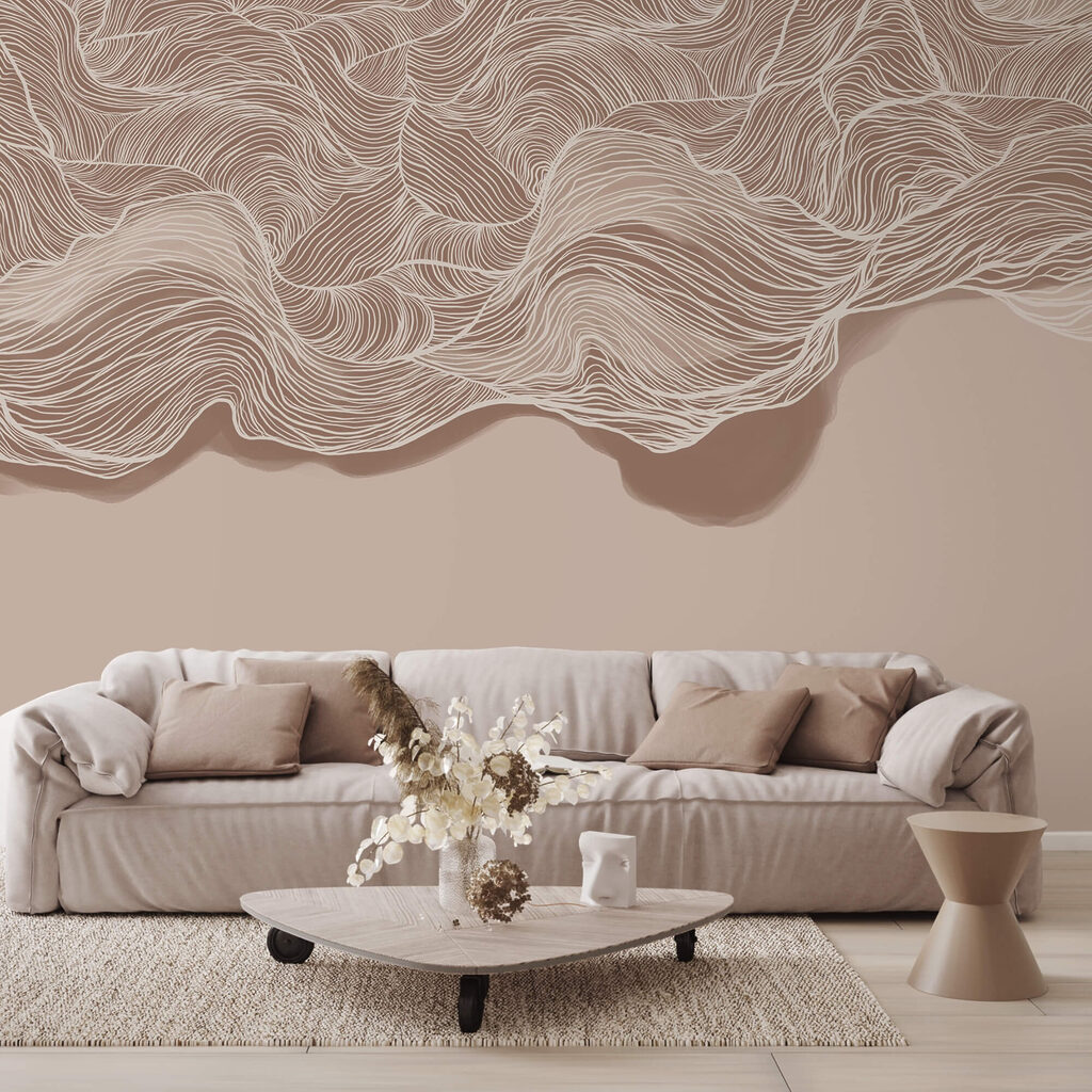 Lijnbundels langs een kleurgrens — interieur 2