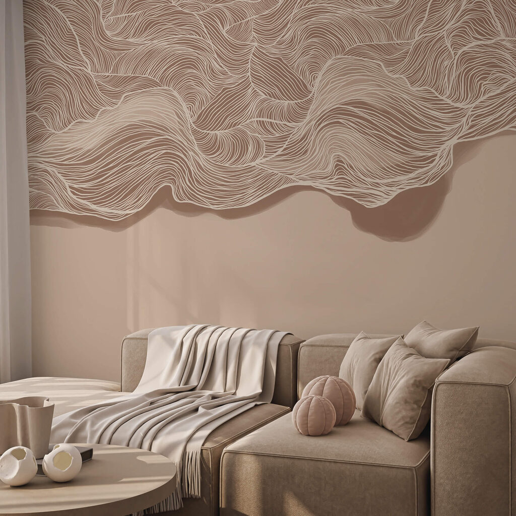 Lijnbundels langs een kleurgrens — interieur 3