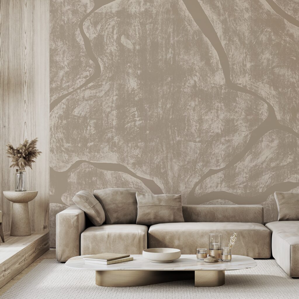 Takvormen in verweerde zandtinten — interieur 2