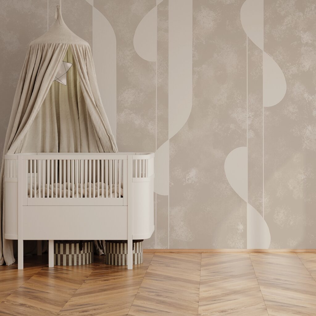 Witte bochten langs lijnen — interieur 4