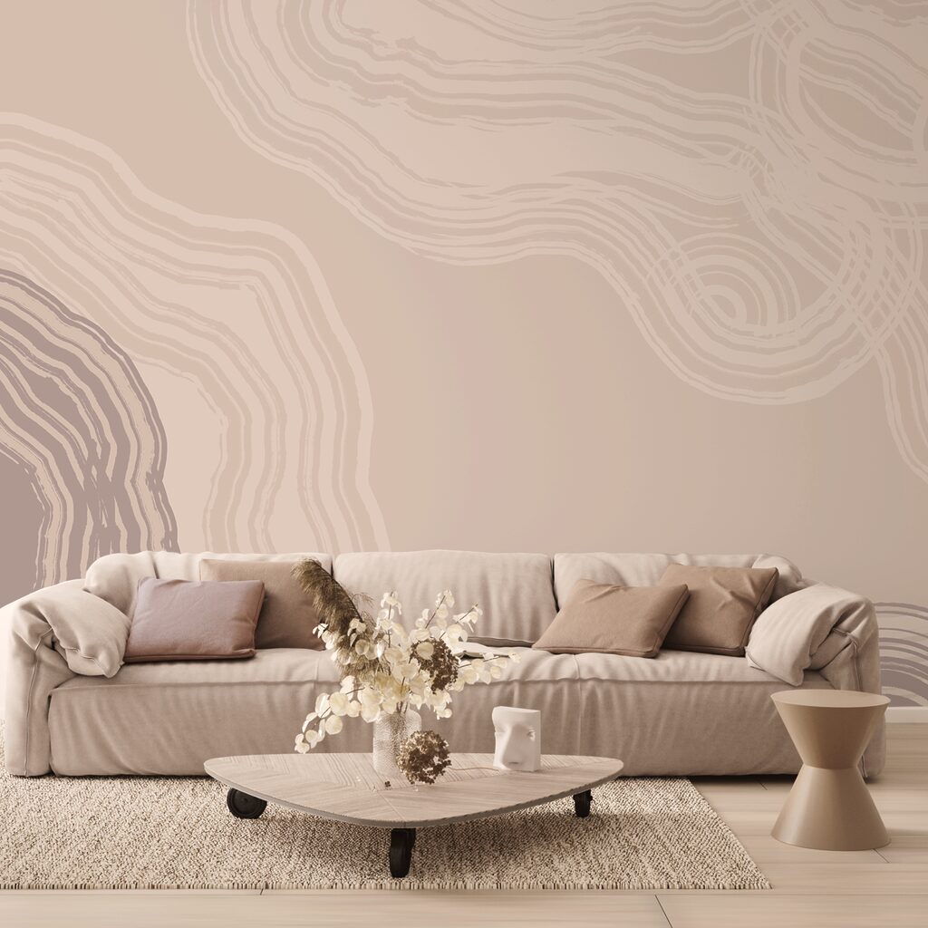 Golvende contouren rond ruimte — interieur 2