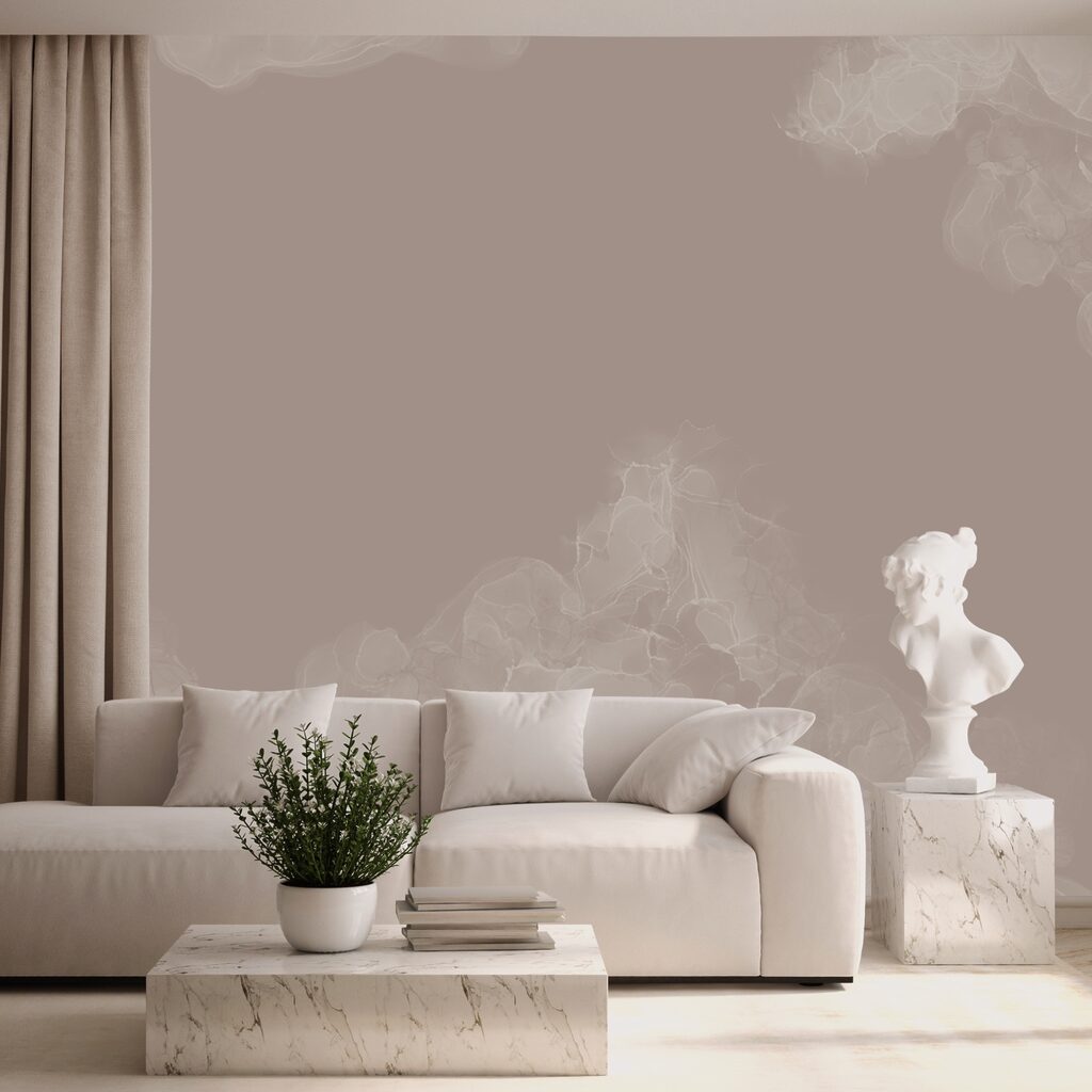 Bloemen vormen een rand — interieur 3