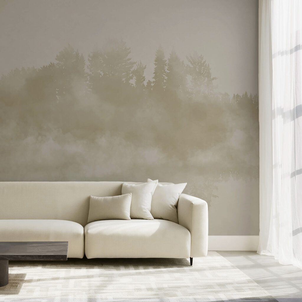 Boseiland in de nevel — interieur 2