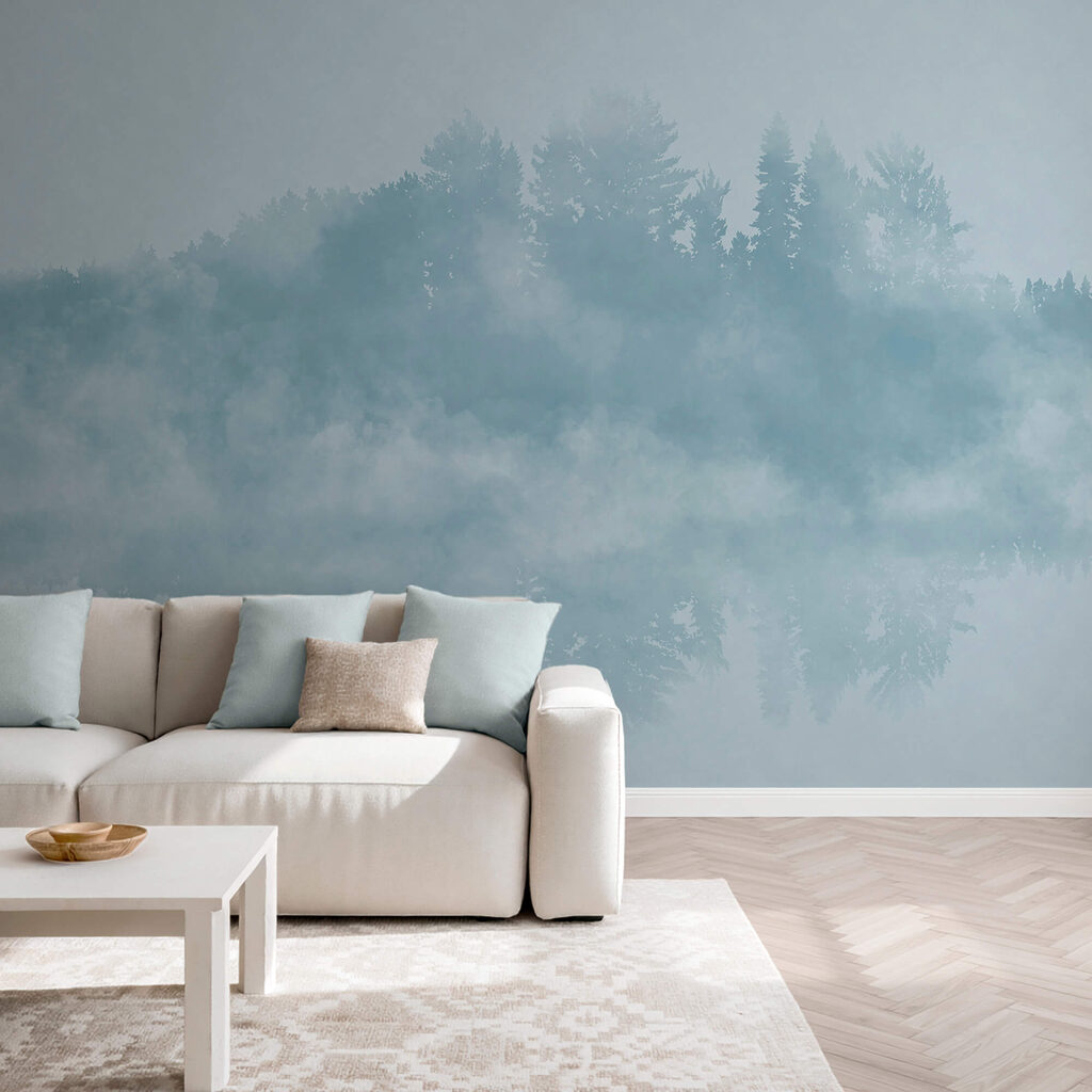 Boseiland in de nevel — interieur 2