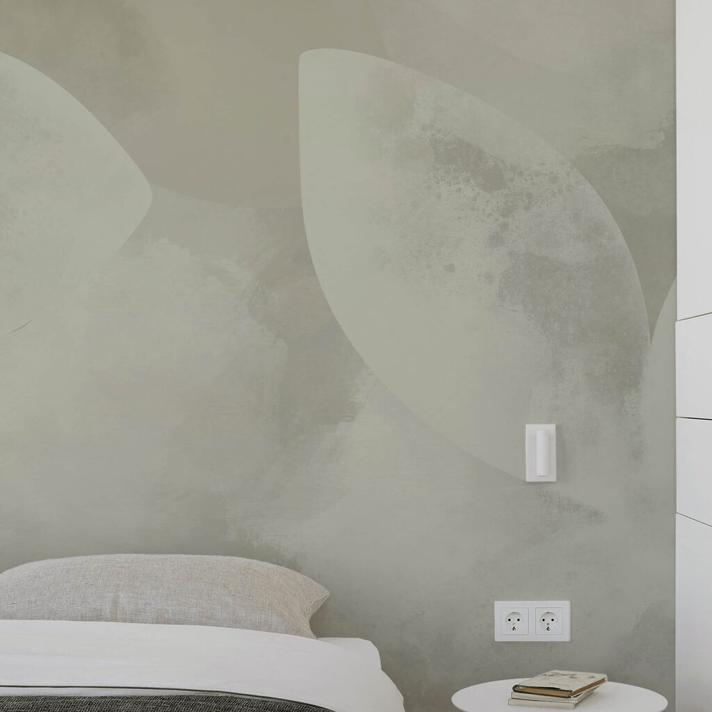 Bloemen in doorschijnend groen — interieur 2