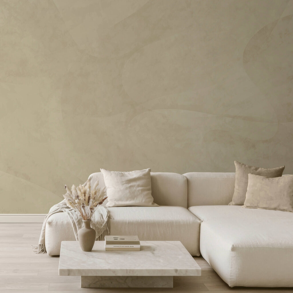Bleke aders door zandkleur — interieur 1