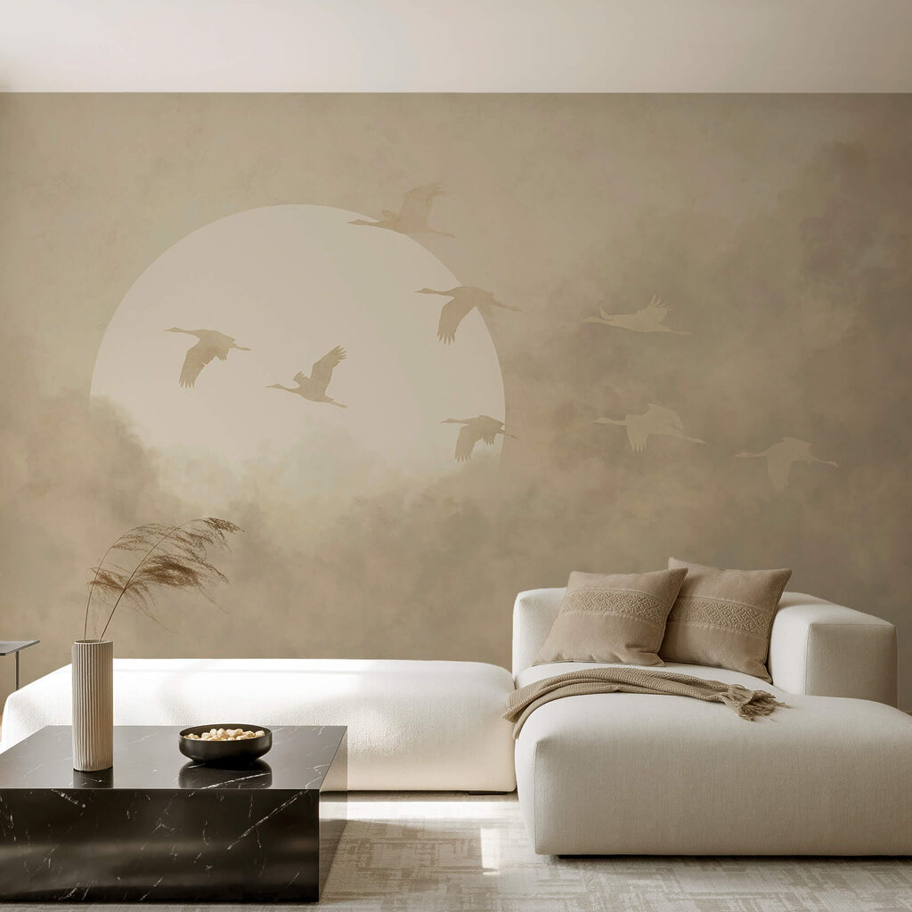 Vogels voor bleke zon — interieur 2