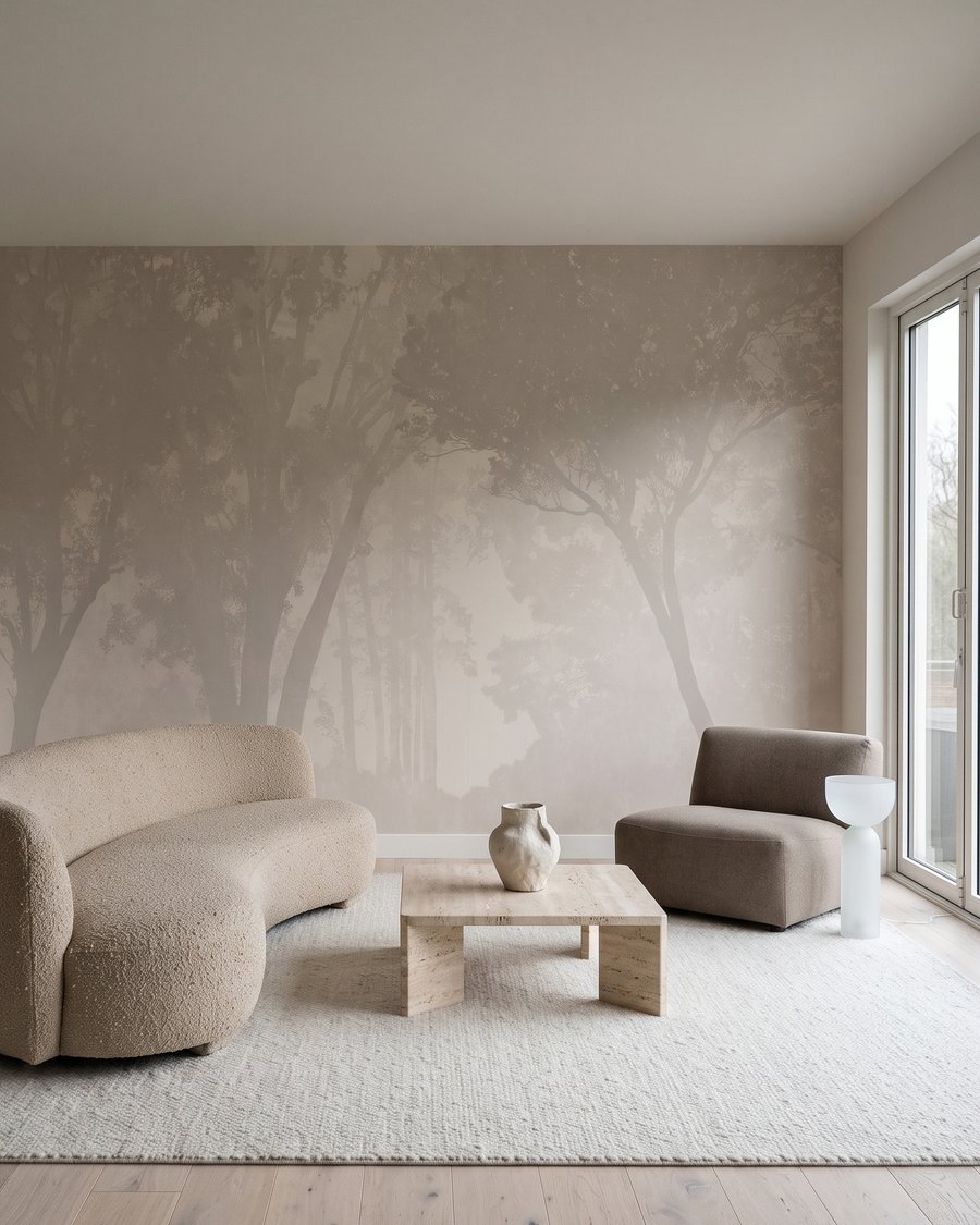 Bomen in gouden waas — interieur 3