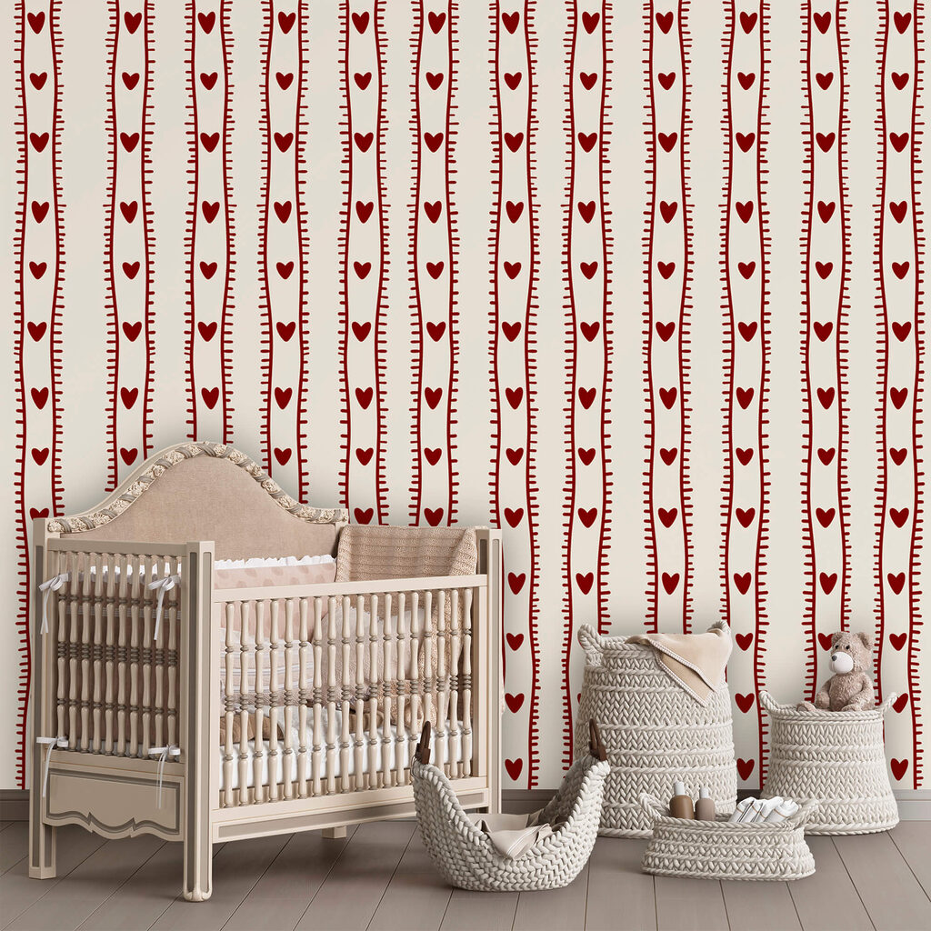 Harten tussen fijne streepjes — interieur 2