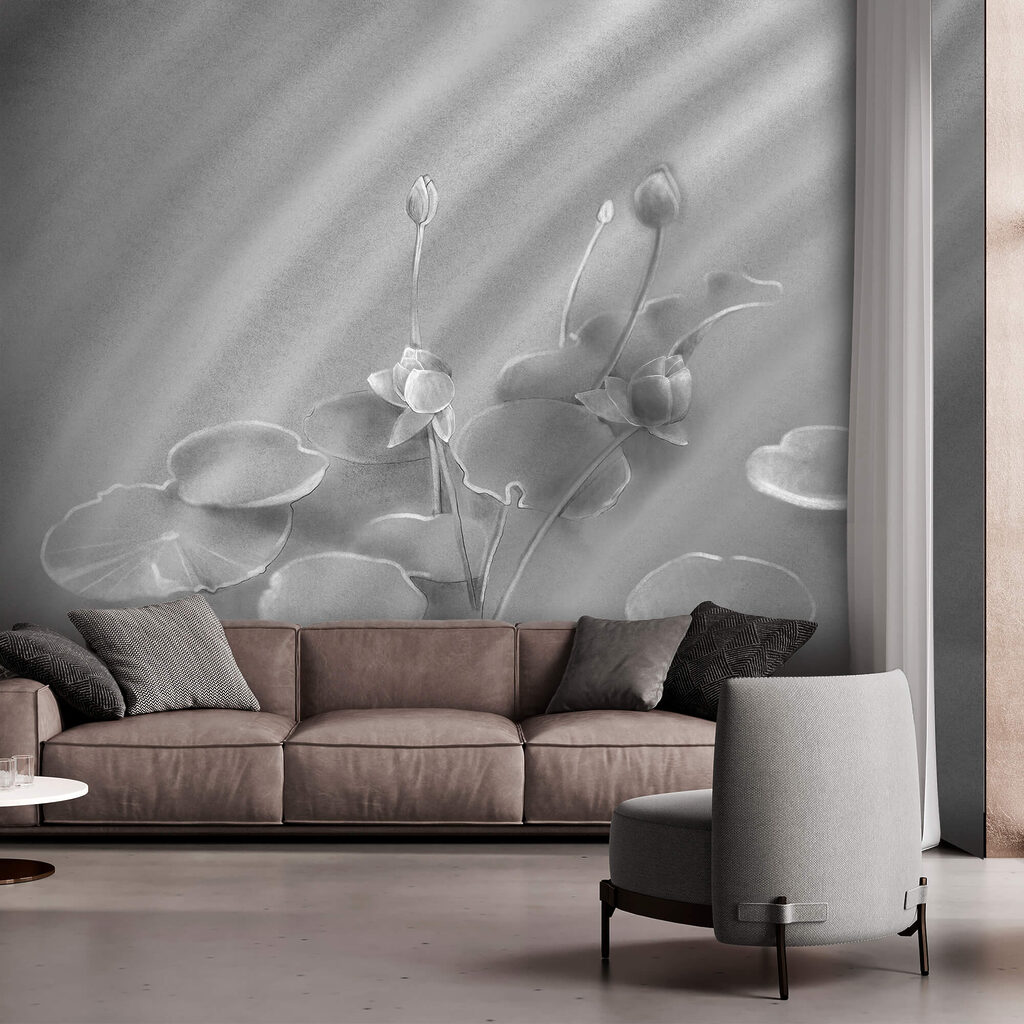 Lotus onder schuine lichtstralen — interieur 1