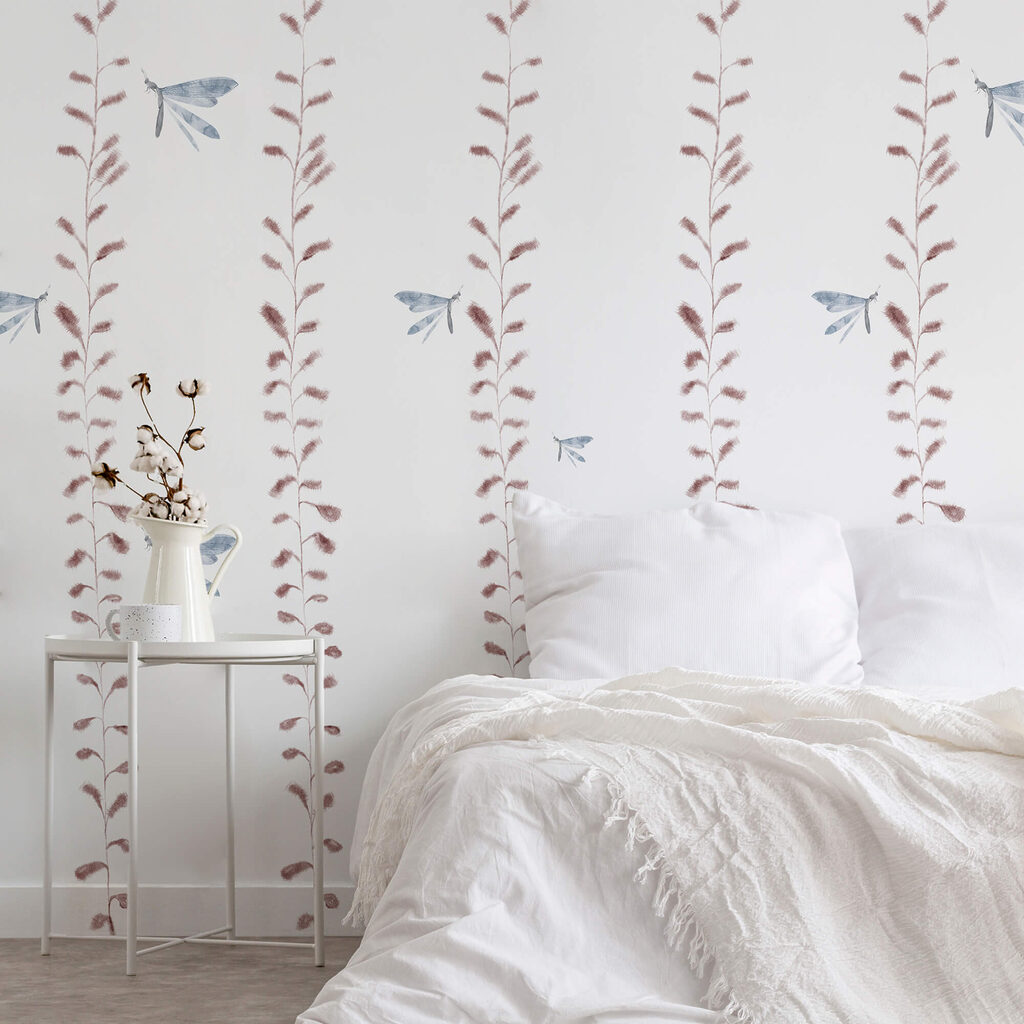 Fijne ranken met vlindertjes — interieur 2