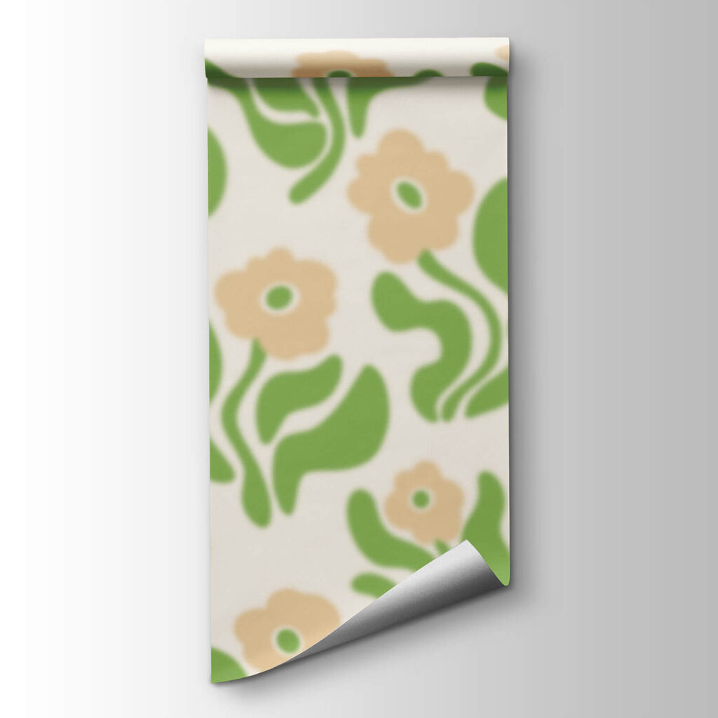 Bloemen met golvende stelen — productweergave