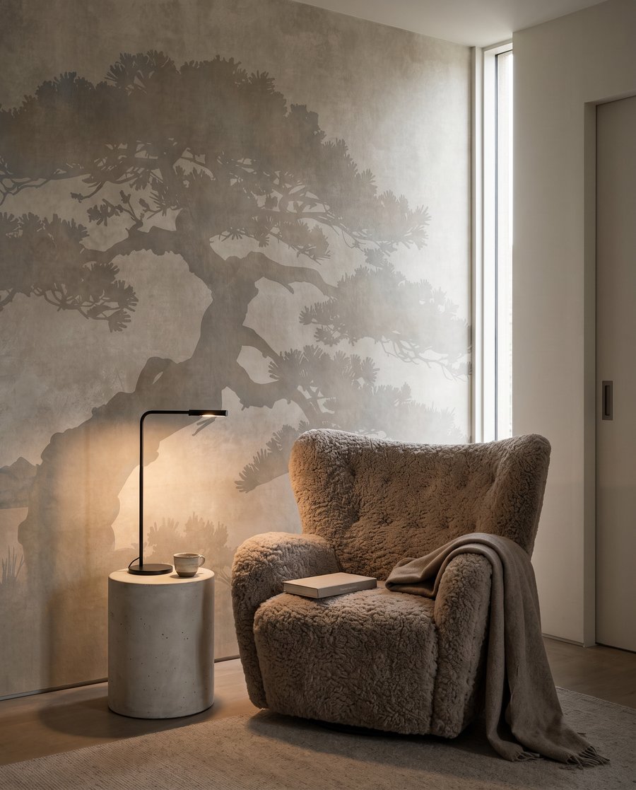 Een kruin in ochtendmist — interieur 3