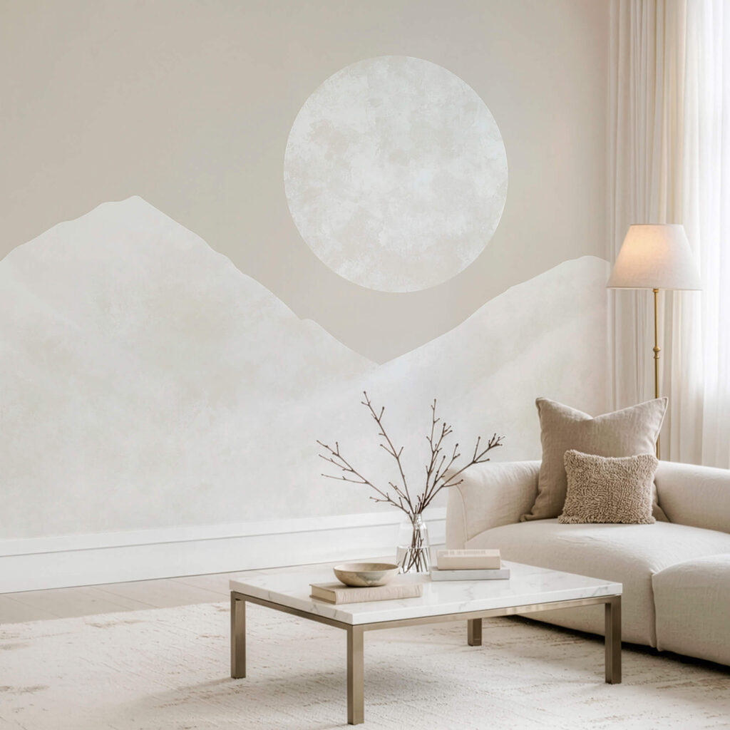 Witte bergen, volle maan — interieur 2