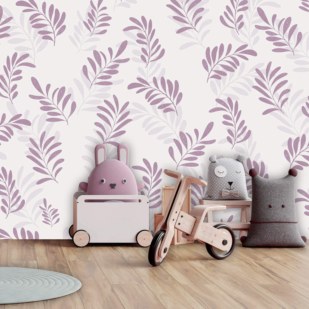 Tweekleurige takjes in herhaling — interieur 2