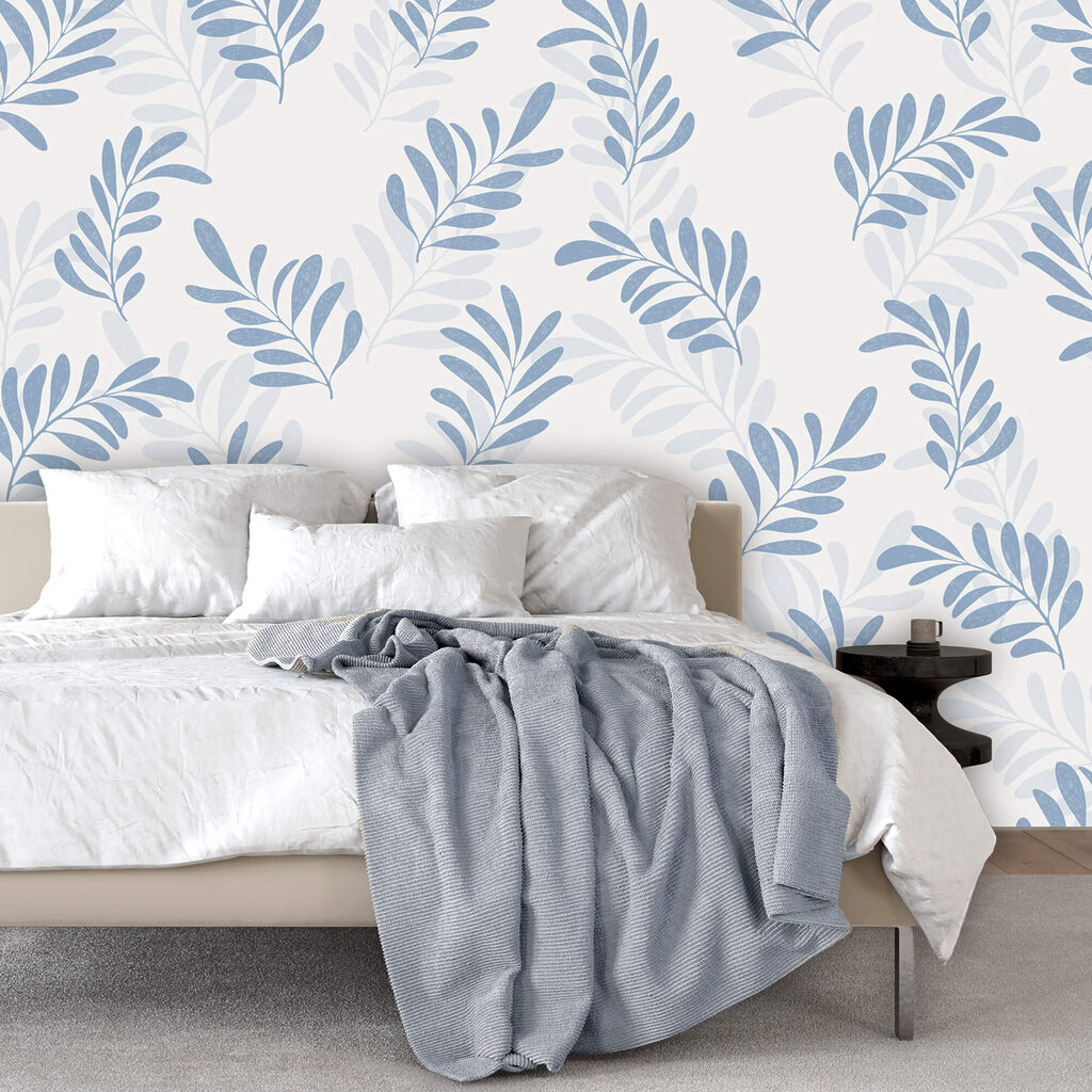 Tweekleurige takjes in herhaling — interieur 1