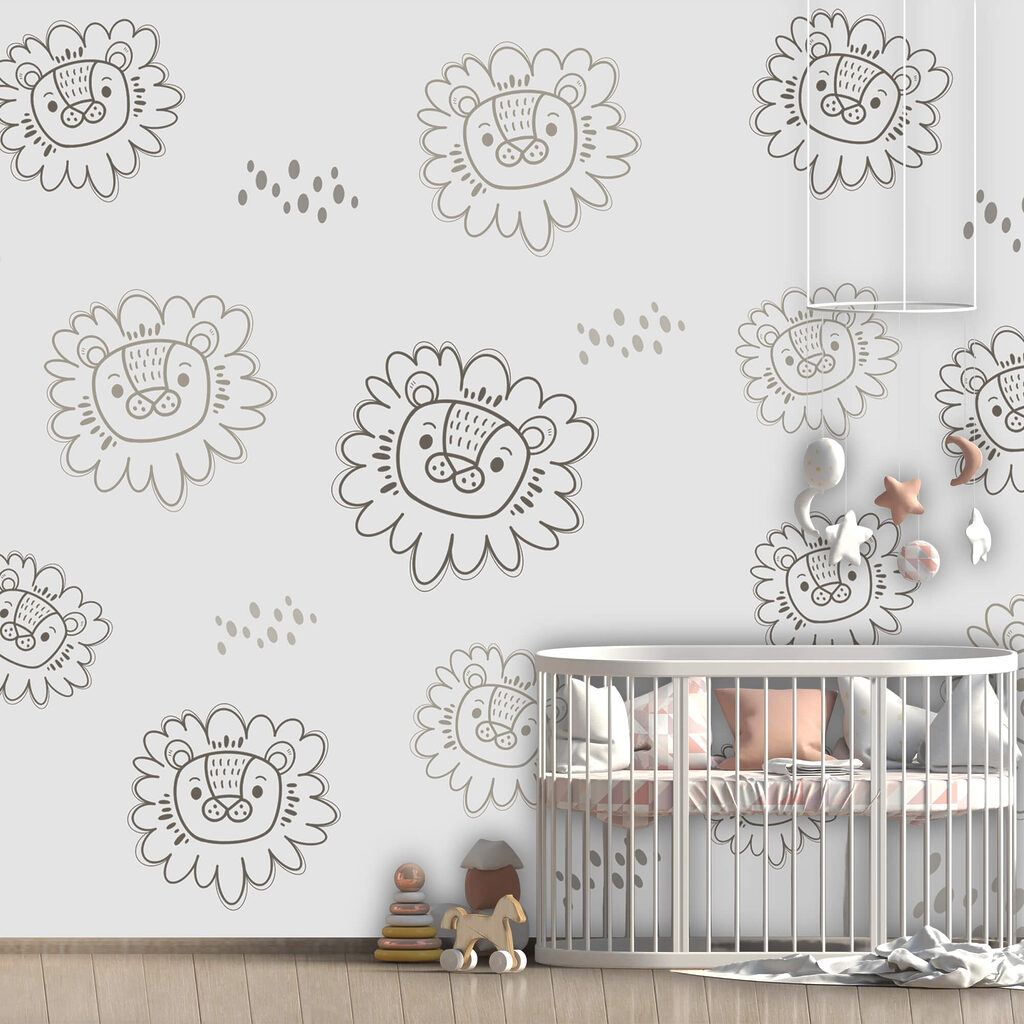 Bloemen met vrolijke gezichtjes — interieur 2