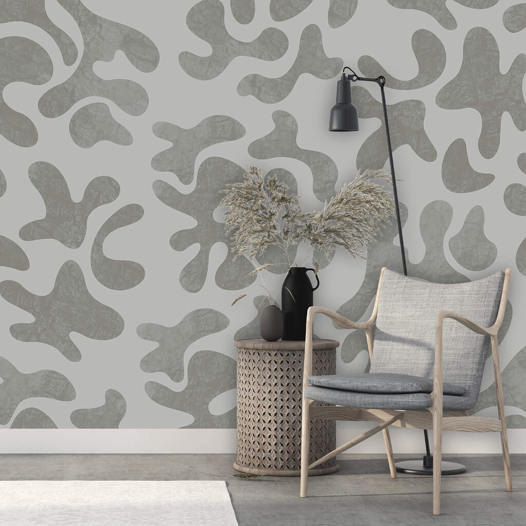 Grijs-wit patroon — interieur 2