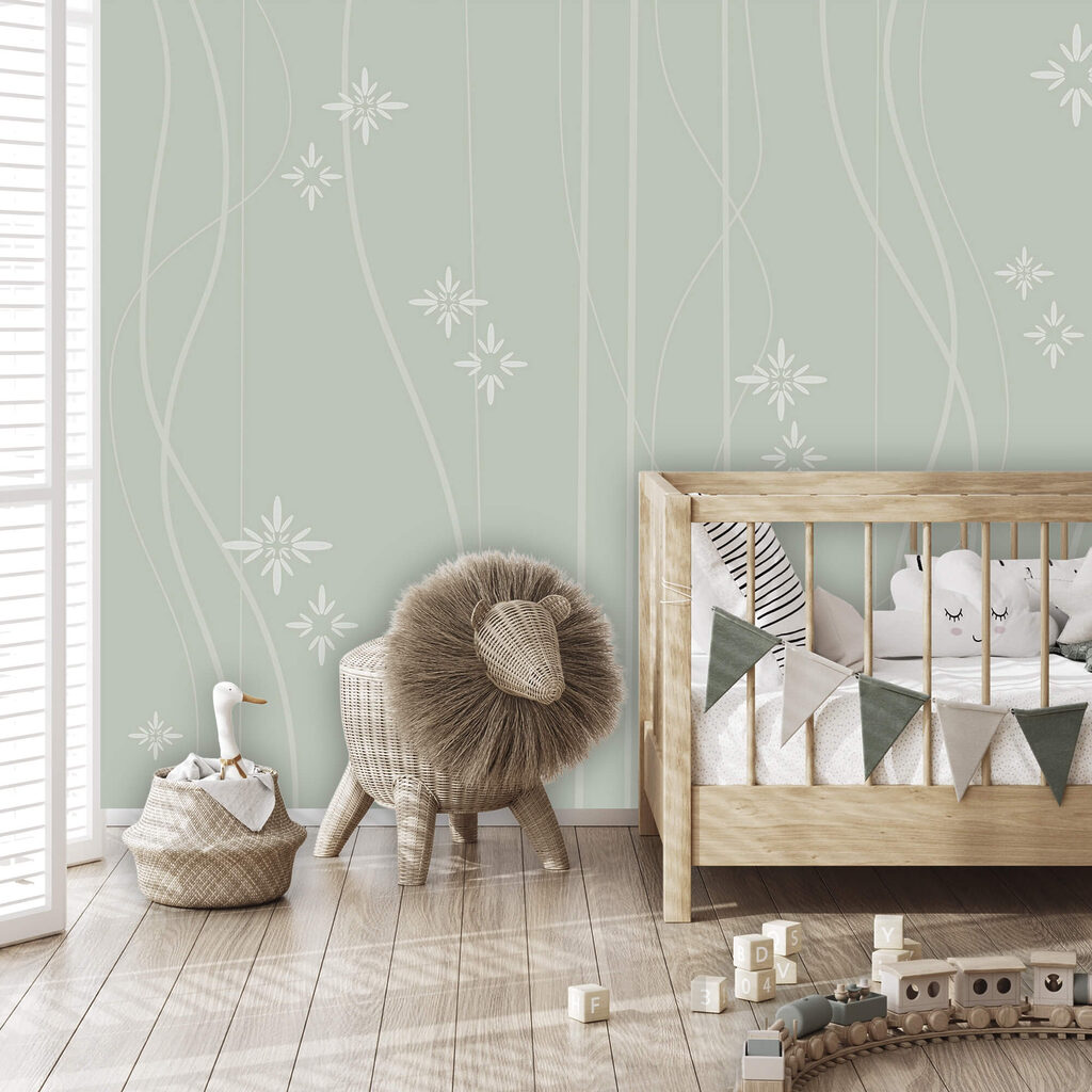 Kleine sterren langs golflijnen — interieur 1
