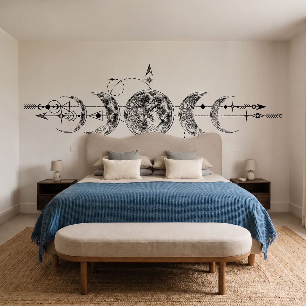 Maanstanden met sierlijke pijlen — interieur 2