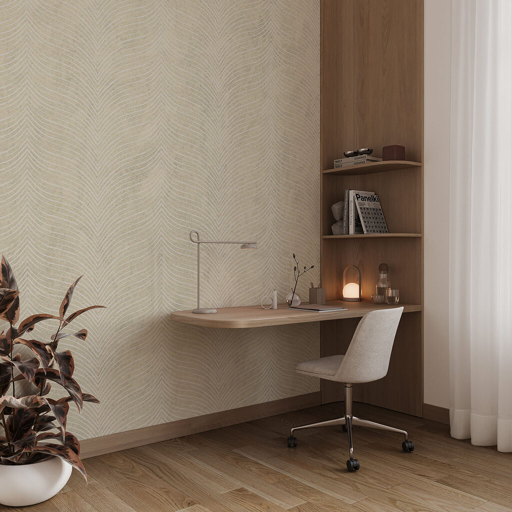 Wit en grijs patroon — interieur 2