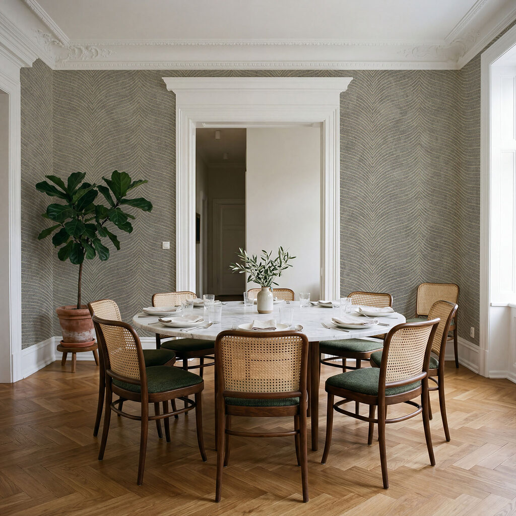 Fijne vezels op kleur — interieur 2