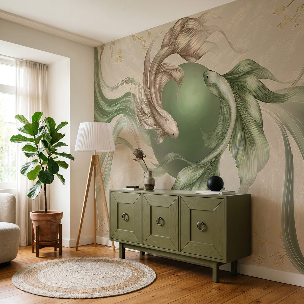 Siervissen rond een cirkel — interieur 2