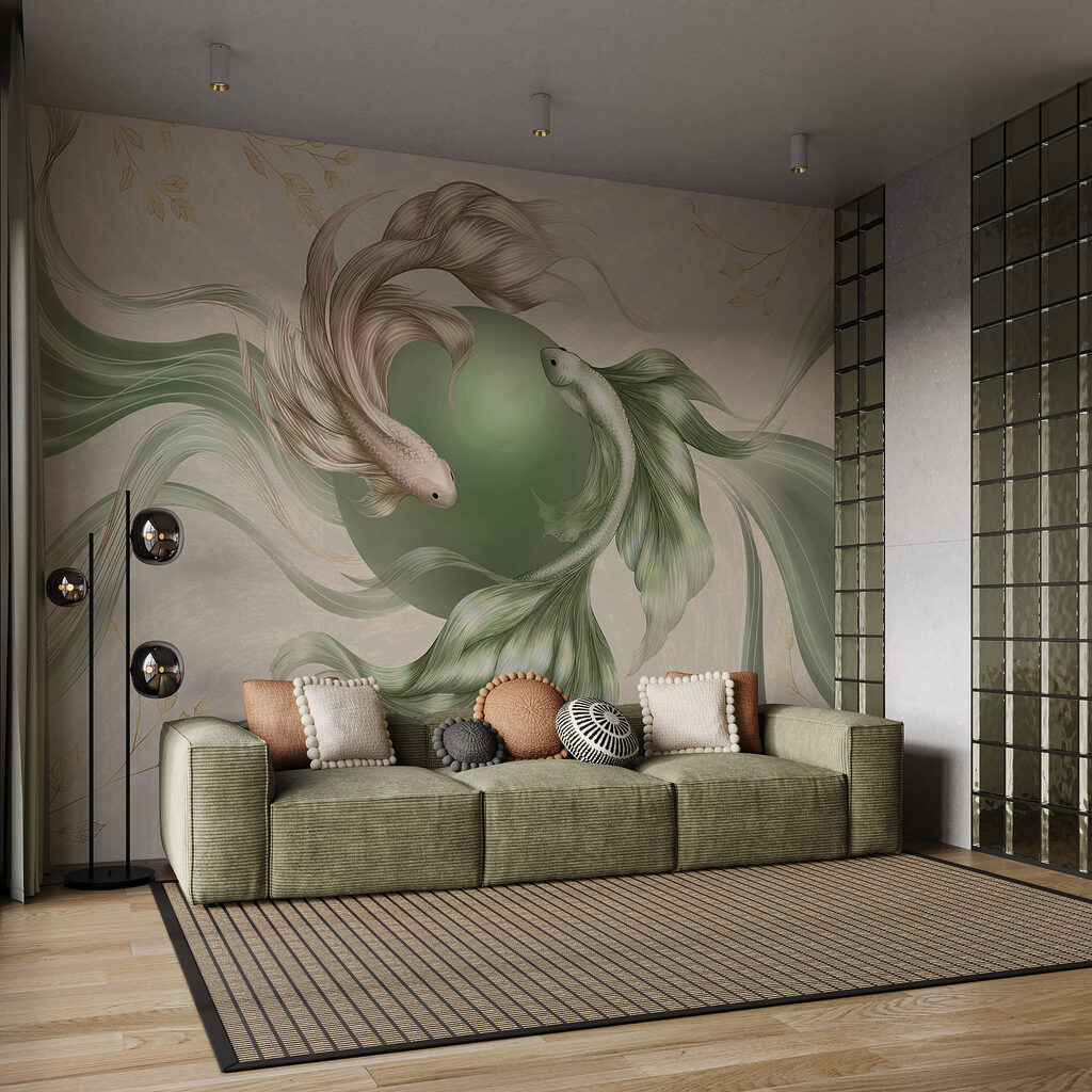 Siervissen rond een cirkel — interieur 1