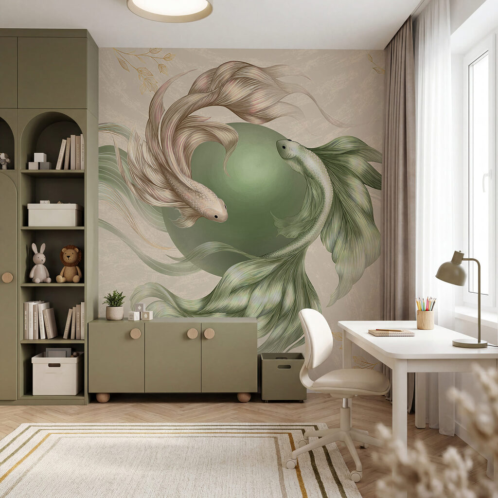 Siervissen rond een cirkel — interieur 3