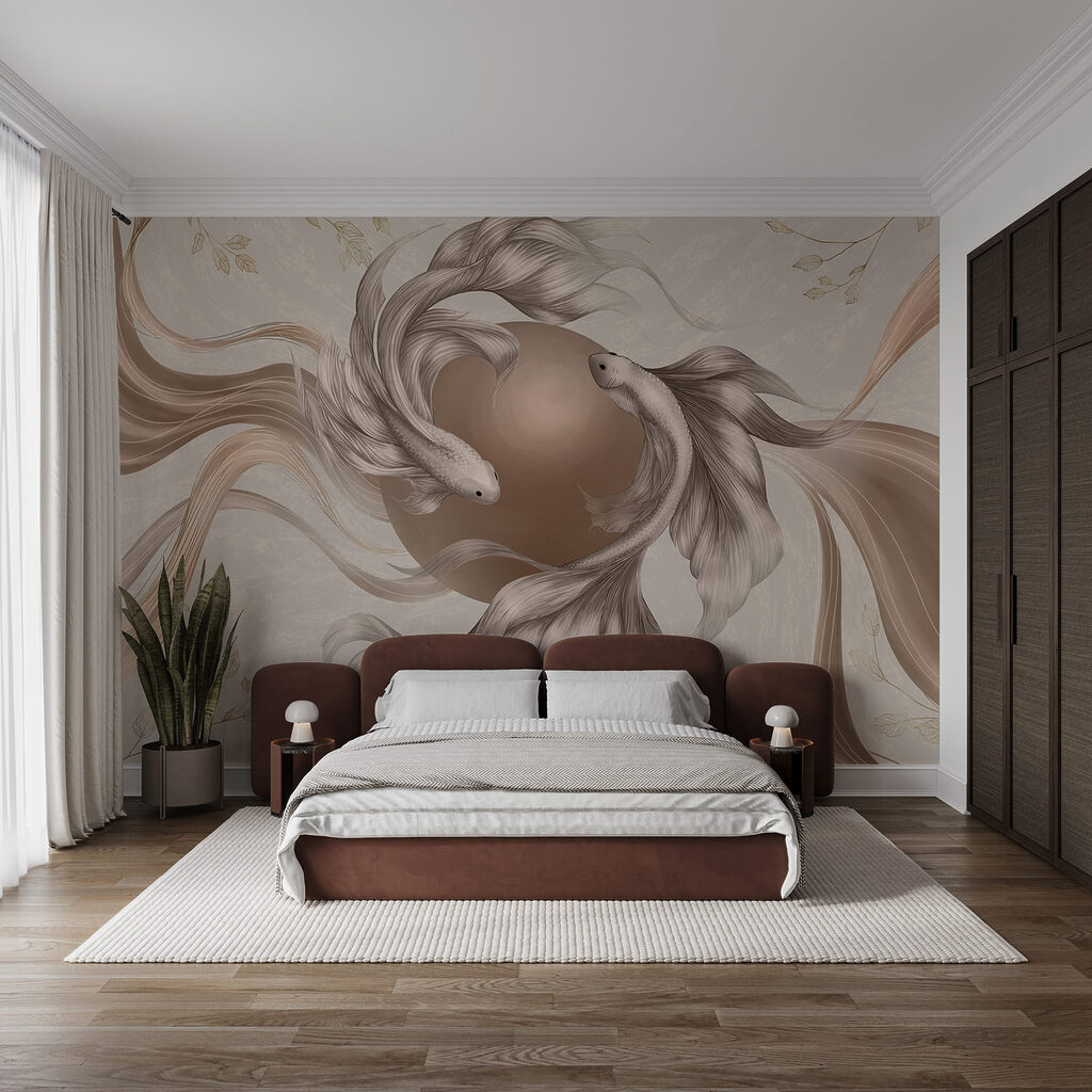 Vis met een lange staart — interieur 1